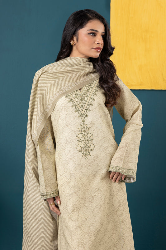 Embroidered Kurta Dupatta - 2692