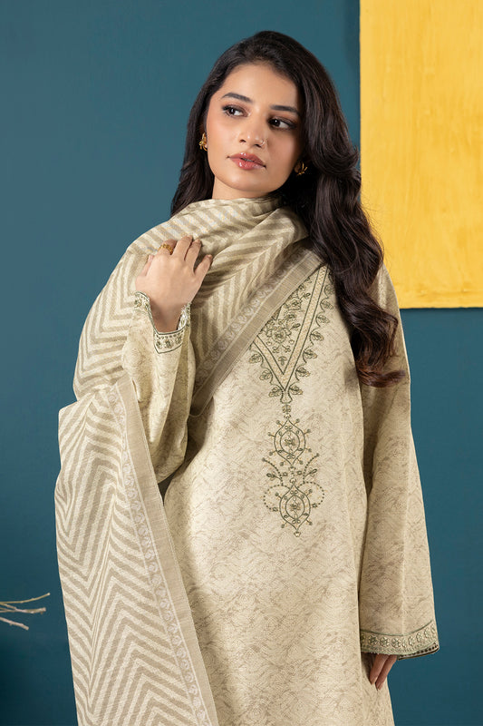 Embroidered Kurta Dupatta - 2692