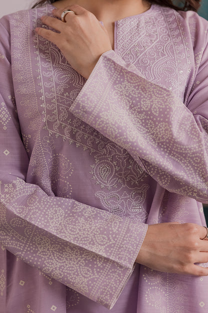 Embroidered Kurta Dupatta - 2693