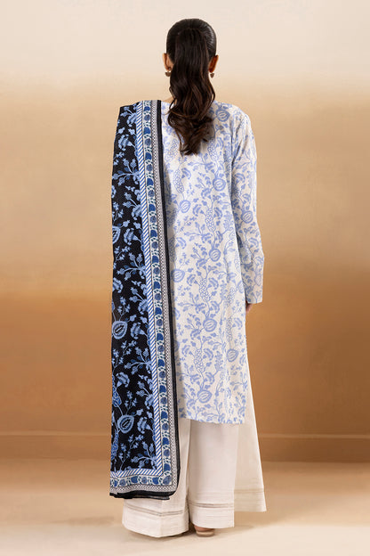 Embroidered Kurta Dupatta - 2694