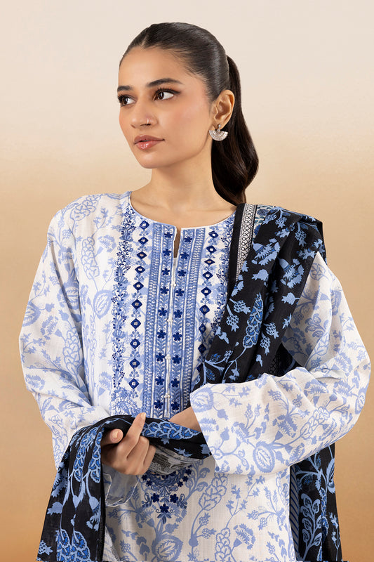 Embroidered Kurta Dupatta - 2694