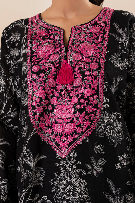 Embroidered Kurta Dupatta - 2771