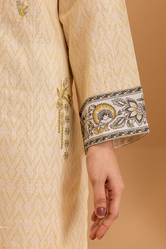 Embroidered Kurta Dupatta - 2772