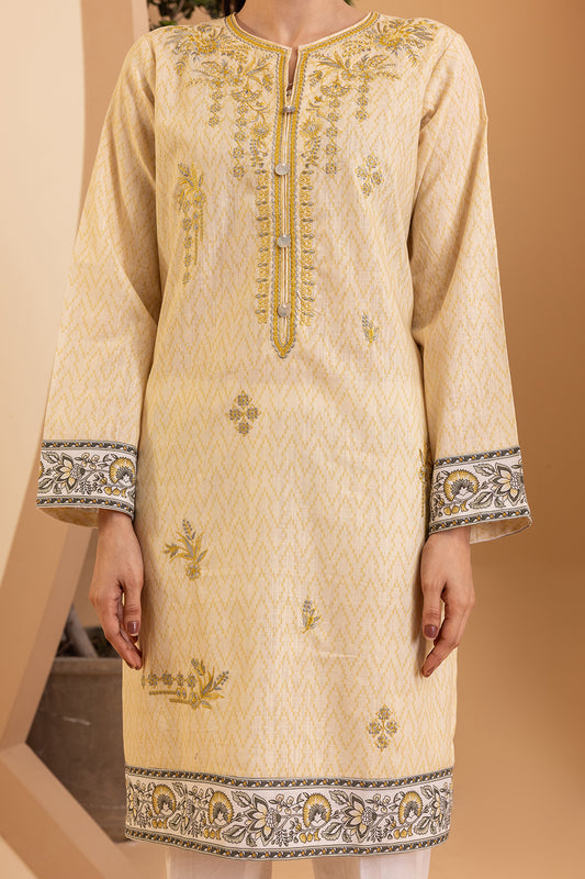 Embroidered Kurta Dupatta - 2772