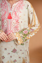 Embroidered Kurta Dupatta - 2773
