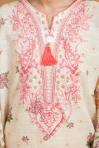 Embroidered Kurta Dupatta - 2773