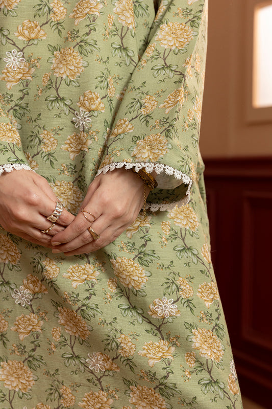 Embroidered Kurta Dupatta - 2775