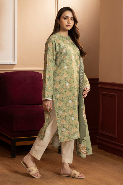 Embroidered Kurta Dupatta - 2775