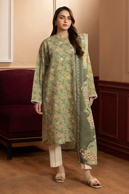 Embroidered Kurta Dupatta - 2775