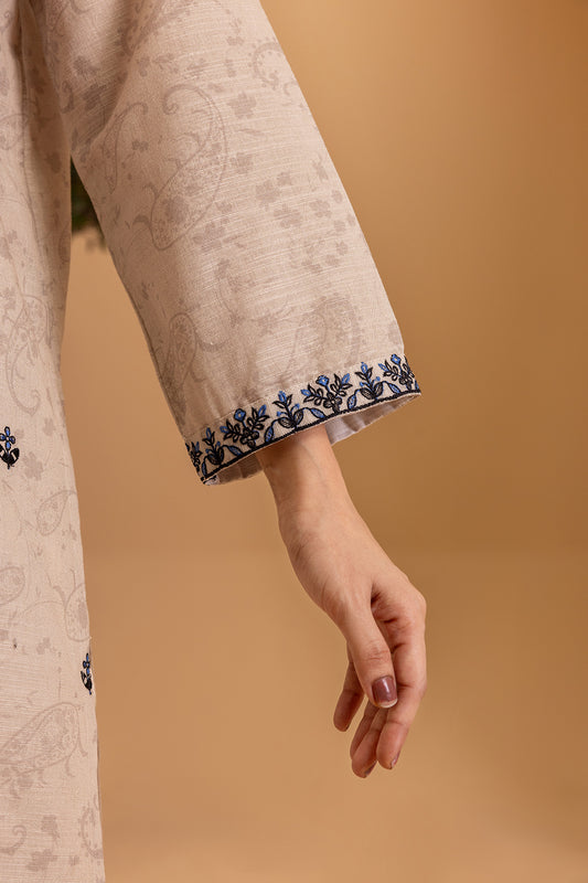 Embroidered Kurta Dupatta - 2828