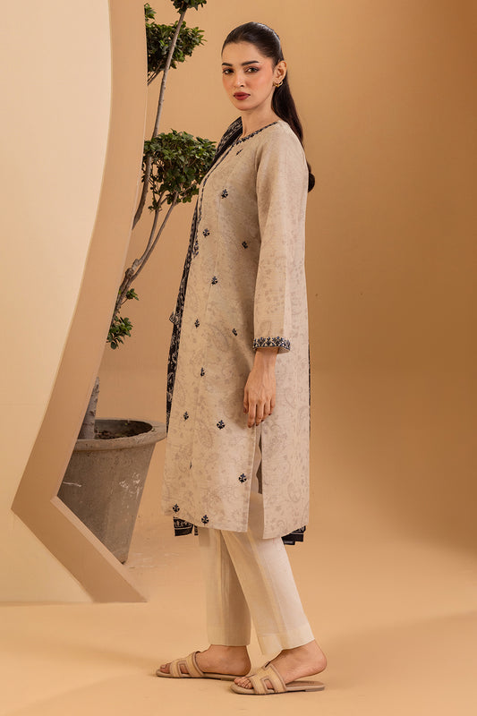 Embroidered Kurta Dupatta - 2828