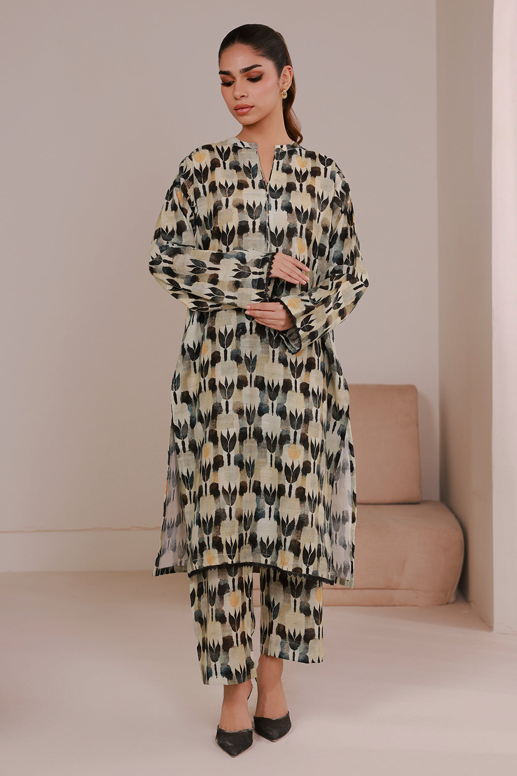 Kurta Trouser - 2844