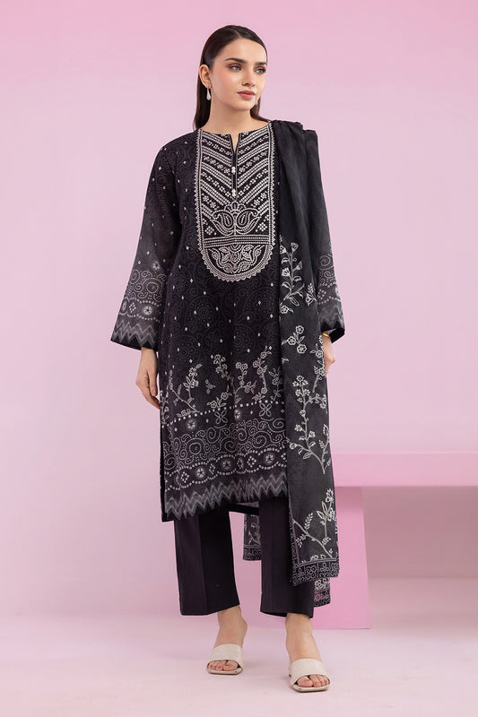 Embroidered Kurta Dupatta - 2861