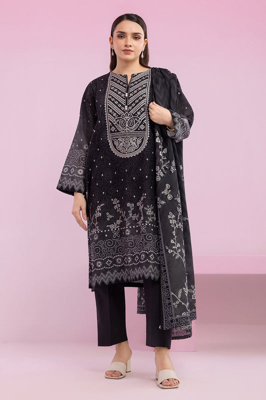 Embroidered Kurta Dupatta - 2861