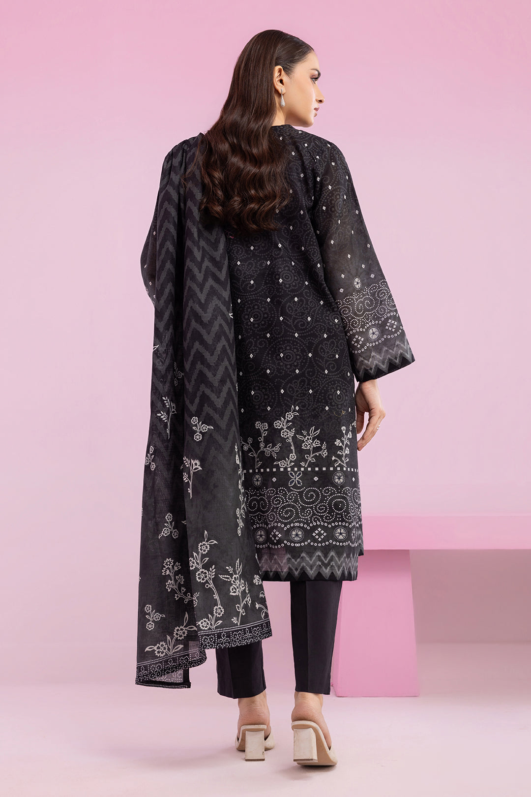 Embroidered Kurta Dupatta - 2861