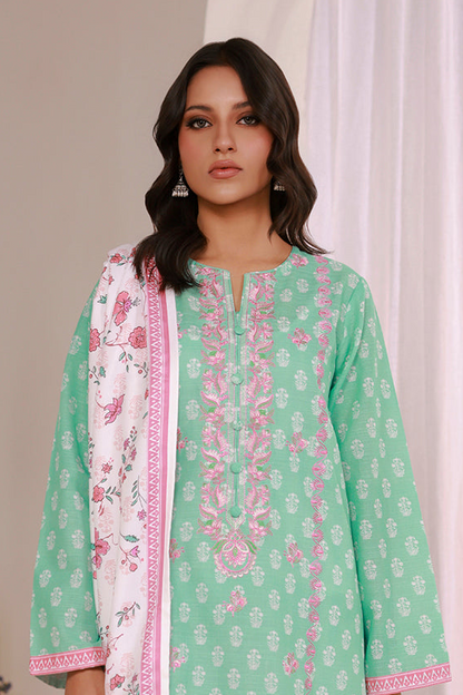 Embroidered Kurta Shawl - 2881
