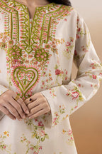 Embroidered Kurta Trouser - 2892