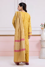 Embroidered Kurta Dupatta Trouser - 2527