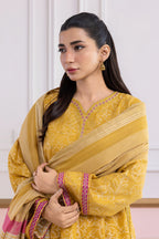 Embroidered Kurta Dupatta Trouser - 2527