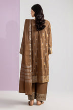 Embroidered Kurta Dupatta Trouser - 2530