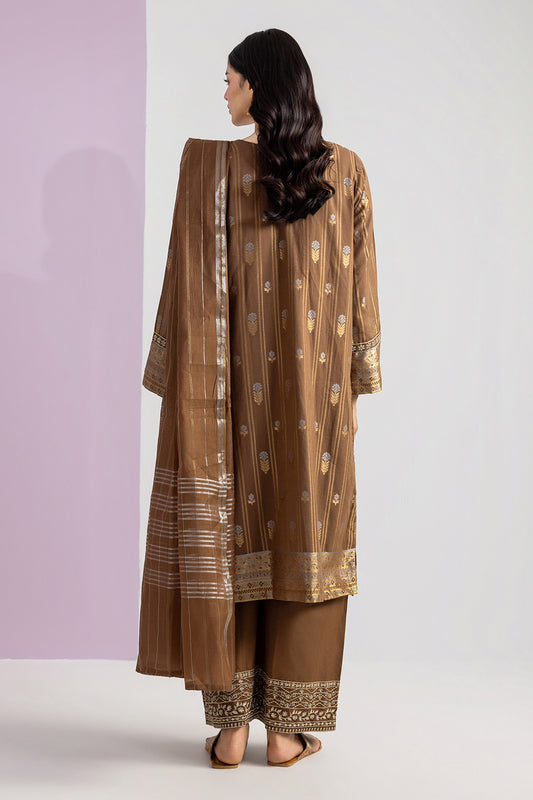 Embroidered Kurta Dupatta Trouser - 2530