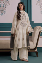 Embroidered Kurta Dupatta Trouser - 2533
