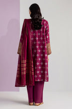 Embroidered Kurta Dupatta Trouser - 2537