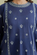 Embroidered Kurta Dupatta Trouser - 2560