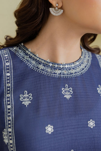 Embroidered Kurta Dupatta Trouser - 2560