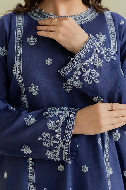 Embroidered Kurta Dupatta Trouser - 2560