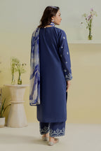 Embroidered Kurta Dupatta Trouser - 2560