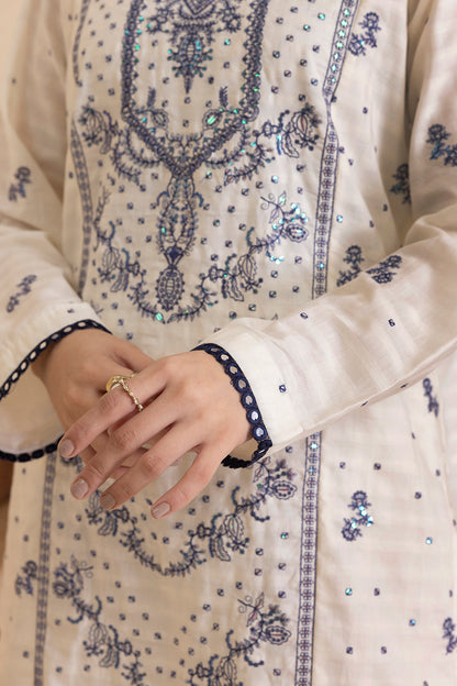Embroidered Kurta Dupatta Trouser - 2567