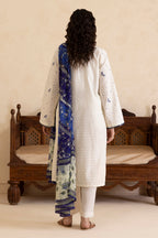 Embroidered Kurta Dupatta Trouser - 2567