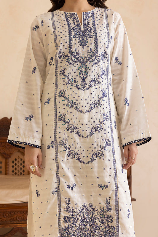 Embroidered Kurta Dupatta Trouser - 2567