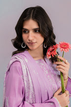 Embroidered Kurta Dupatta Trouser - 2579