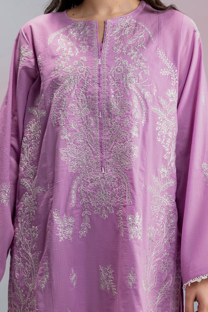 Embroidered Kurta Dupatta Trouser - 2579