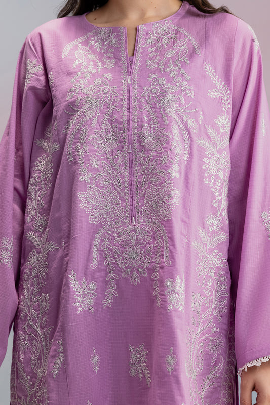 Embroidered Kurta Dupatta Trouser - 2579