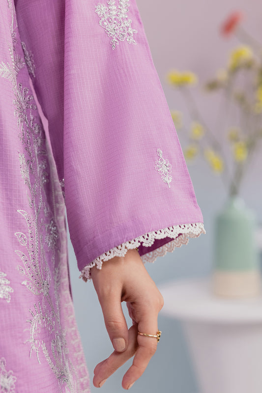 Embroidered Kurta Dupatta Trouser - 2579