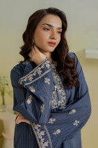 Embroidered Kurta Dupatta Trouser - 2591