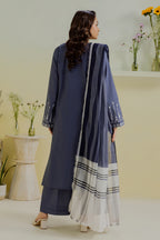 Embroidered Kurta Dupatta Trouser - 2591