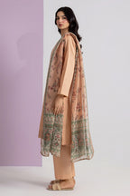 Embroidered Kurta Dupatta Trouser - 2596