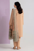 Embroidered Kurta Dupatta Trouser - 2596