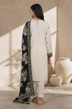 Embroidered Kurta Dupatta Trouser - 2598