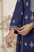 Embroidered Kurta Dupatta Trouser - 2605