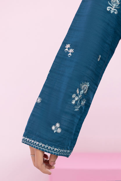 Embroidered Kurta Dupatta Trouser - 2608