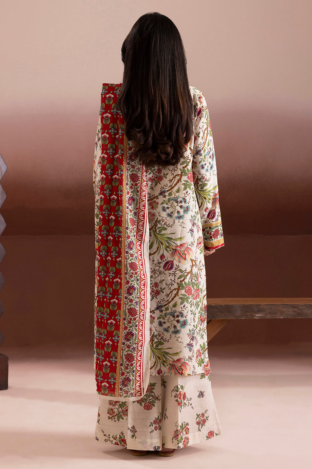 Kurta Dupatta Trouser - 2695