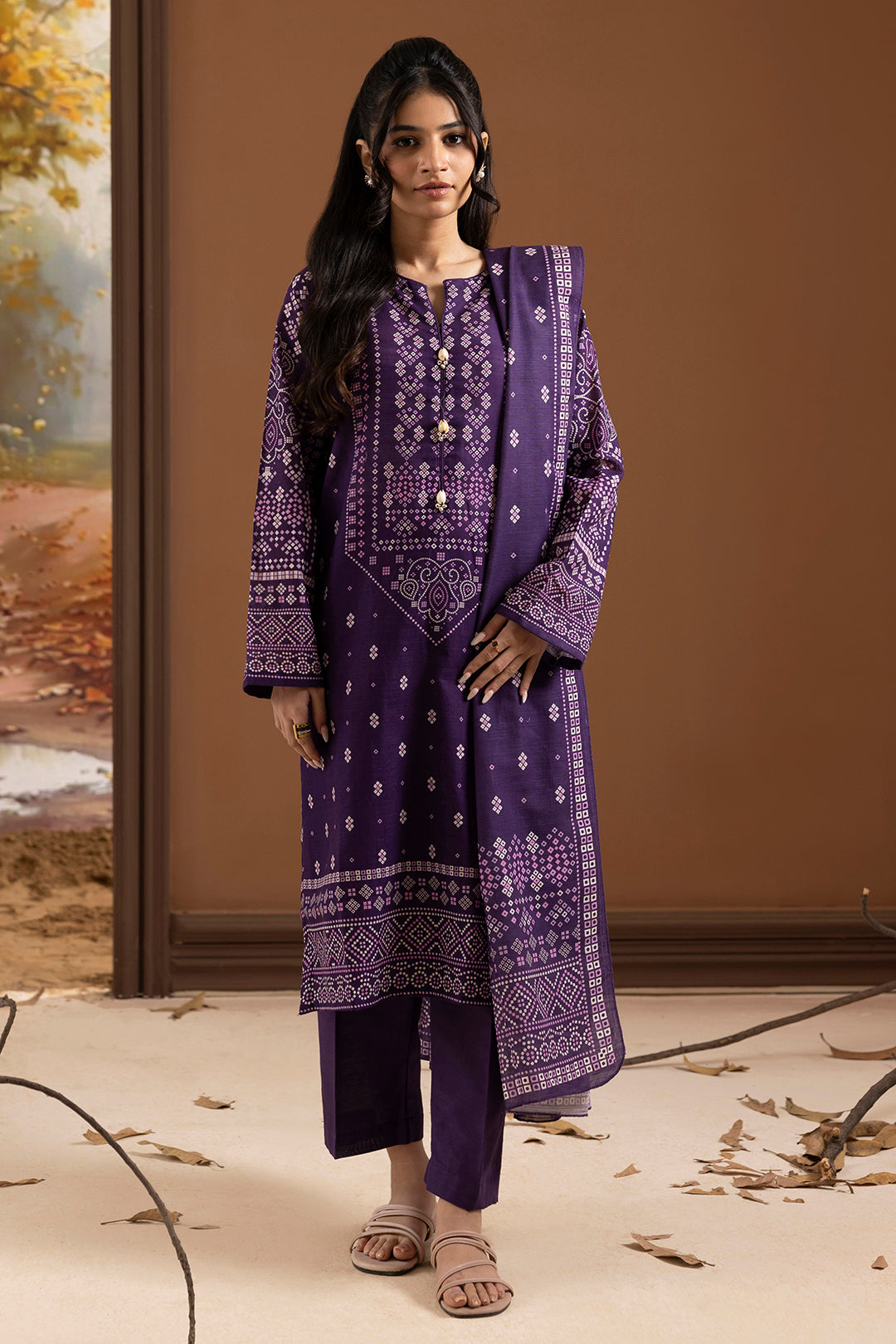 Kurta Dupatta Trouser - 2697