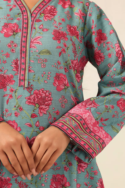 Kurta Dupatta Trouser - 2698