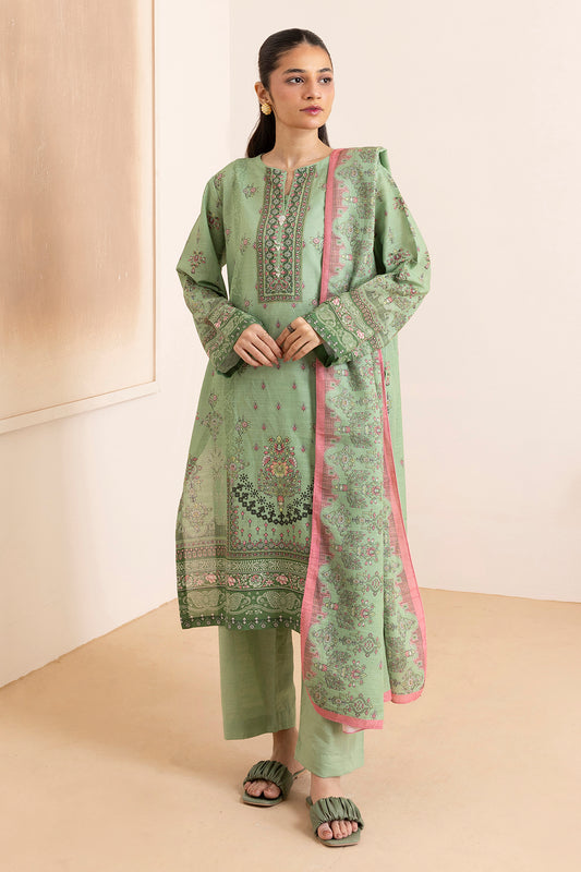 Kurta Dupatta Trouser - 2699