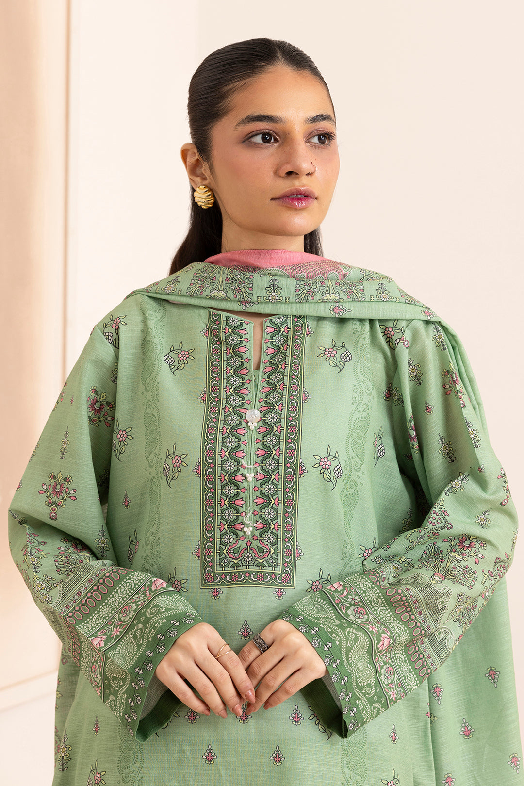 Kurta Dupatta Trouser - 2699